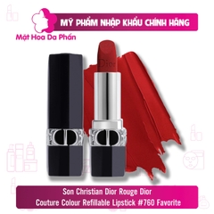 Son Christian Dior Rouge Dior Couture Colour Refillable Lipstick #760 Favorite