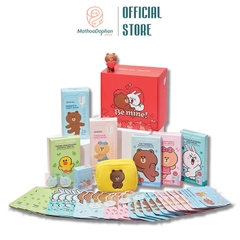 Set Mặt Nạ Dưỡng Da Mediheal Line Friends Be Mine Limited