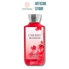 Gel Tắm Bath & Body Works Cherry Blossom Aloe + Vitamin E 236ml