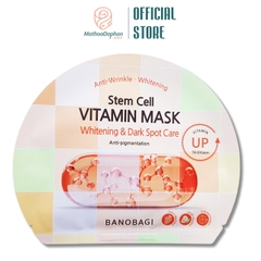 Mặt Nạ Banobagi Stem Cell Vitamin Mask Whitening & Dark Spot Care 30g