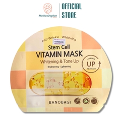 Mặt Nạ Banobagi Stem Cell Vitamin Mask Whitening & Tone Up 30g