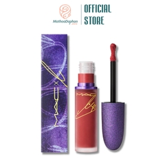 Son MAC Powder Kiss Liquid Lipcolour Lisa Collection #Rhythm 'N' Roses