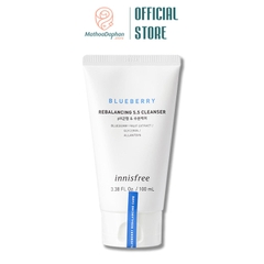 Sữa Rửa Mặt Việt Quất Innisfree Blueberry Rebalancing Cleanser 100ml