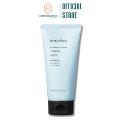 Sữa Rửa Mặt Tẩy Trang Innisfree My Make Up Cleanser Creamy Foam 175ml