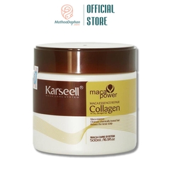 [Dạng Hộp]Kem Hấp Ủ Tóc Collagen Karseell Maca Care System 500ml