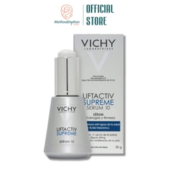 Tinh Chất Serum Ngăn Ngừa Lão Hóa, Trẻ Hóa Da Vichy LiftActiv Supreme Serum 10 30ml