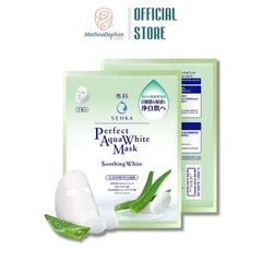 Mặt Nạ Senka Perfect Aqua White #Soothing White 1 miếng