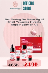 Bộ Kit Dưỡng Da Some By Mi Snail Truecica Miracle Repair Starter Kit 4 món