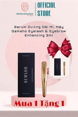 Serum Dưỡng Dài Mi, Mày Gemsho Eyelash & Eyebrow Enhancing 3ml (xx Mỹ)