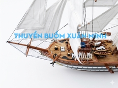 Mô Hình Thuyền Gỗ AMERIGO VESPUCCI - Tàu Cổ AMERIGO - Hàng Xuất Khẩu - Dài 95cm