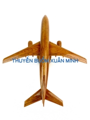 Mô Hình Máy Bay Gỗ AIRBUS A300 Trang Trí | Gỗ Căm Xe tự nhiên | Size Nhỏ