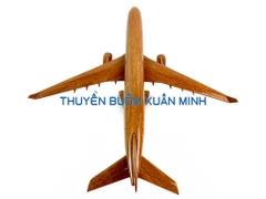 Mô Hình Máy Bay Gỗ AIRBUS A330 Trang Trí | Gỗ Căm Xe tự nhiên | Size Lớn