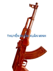 Mô Hình Súng Trường AK47 Tỷ Lệ 1:1 | Gỗ Căm Xe | Dài 87cm