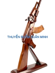 Mô Hình Súng Trường Gỗ AK47 | Tỷ Lệ Như Thật | Dài 87cm