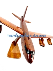 Mô Hình Máy Bay Gỗ Chiến Lược BOEING B52 Trang Trí | Gỗ Tràm tự nhiên | Size Lớn