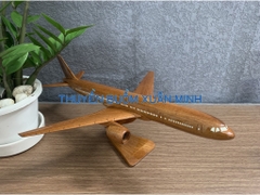 Mô Hình Máy Bay Gỗ BOEING B777 Trang Trí | Gỗ Căm Xe tự nhiên | Size Lớn