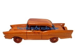 Mô Hình Xe Ô Tô Gỗ CHEVROLET BEL AIR 1957 Trang Trí  | Gỗ Căm Xe