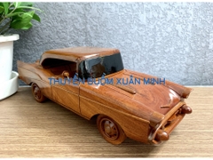 Mô Hình Xe Ô Tô Gỗ CHEVROLET BEL AIR 1957 Trang Trí  | Gỗ Căm Xe