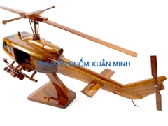 Mô Hình Trực Thăng BELL UH-1 VENOM Loại Đẹp | Gỗ Căm Xe