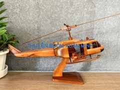 Mô Hình Trực Thăng BELL UH-1 VENOM Loại Đẹp | Gỗ Căm Xe