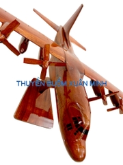 Mô Hình Máy Bay Quân Sự C130 HERCULES Trang Trí | Gỗ Tràm | Size Lớn