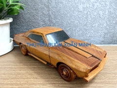 Mô Hình Xe Ô Tô Gỗ CHEVROLET CAMARO 1969 Trang Trí | Gỗ Căm Xe