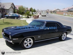 Mô Hình Xe Ô Tô Gỗ CHEVROLET CAMARO 1969 Trang Trí | Gỗ Căm Xe