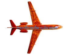Mô Hình Máy Bay Gỗ BOEING Caravelle Trang Trí | Gỗ Căm Xe tự nhiên | Size Lớn