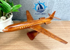 Mô Hình Máy Bay Gỗ BOEING Caravelle Trang Trí | Gỗ Căm Xe tự nhiên | Size Lớn