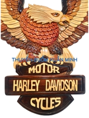 Chim Đại Bàng HARLEY - Mô Hình Tranh Gỗ Ghép Treo Tường (1 cặp)