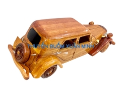 Mô Hình Xe Ô Tô Gỗ CITROEN TRACTION AVANT 1938 Trang Trí | Gỗ Căm Xe