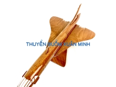 Mô Hình Máy Bay Gỗ Siêu Thanh CONCORDE Trang Trí | Gỗ Căm Xe tự nhiên | Size Nhỏ