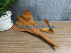Mô Hình Máy Bay Gỗ Siêu Thanh CONCORDE Trang Trí | Gỗ Căm Xe tự nhiên | Size Nhỏ