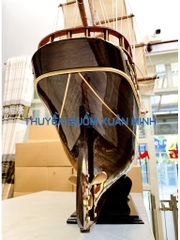 Mô Hình Thuyền Buồm Gỗ Phong Thuỷ Cutty Sark (Tàu Buôn Cổ Anh Quốc) | Hàng VIP Xuất Khẩu - Gỗ Muồng Đen | Thân 150cm