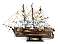 Mô Hình Thuyền Buồm Gỗ Phong Thuỷ Cutty Sark (Tàu Buôn Cổ Anh Quốc) | Hàng VIP Xuất Khẩu - Gỗ Muồng Đen | Thân 60cm