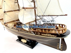 Mô Hình Thuyền Buồm Gỗ Phong Thuỷ Cutty Sark (Tàu Buôn Cổ Anh Quốc) | Hàng VIP Xuất Khẩu - Gỗ Muồng Đen | Thân 80cm