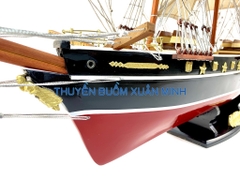 Mô Hình Thuyền Buồm Gỗ Phong Thuỷ Cutty Sark (Tàu Buôn Cổ Anh Quốc) | Phiên Bản Giới Hạn - Gỗ Căm Xe | Thân 80cm