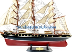 Mô Hình Thuyền Buồm Gỗ Phong Thuỷ Cutty Sark (Tàu Buôn Cổ Anh Quốc) | Phiên Bản Giới Hạn - Gỗ Căm Xe | Thân 80cm