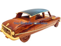 Mô Hình Xe Ô Tô Gỗ CITROEN DS-23 Trang Trí | Gỗ Căm Xe