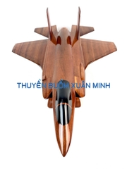 Mô Hình Máy Bay Tiêm Kích F-35 Lightning II Trang Trí | Gỗ Tràm tự nhiên | Size Lớn