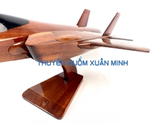 Mô Hình Máy Bay Tiêm Kích F-35 Lightning II Trang Trí | Gỗ Tràm tự nhiên | Size Lớn