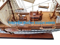 Mô Hình Thuyền Gỗ AMERIGO VESPUCCI - Tàu Cổ AMERIGO - Hàng Xuất Khẩu - Dài 95cm