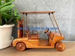 Mô Hình Xe GOLF Điện Trang Trí | Gỗ Căm Xe