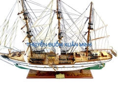 Mô Hình Thuyền Gỗ Hải Quân Đức GORCH FOCK (Sơn Màu) Hàng Xuất Khẩu | Gỗ Căm Xe | Thân 90cm