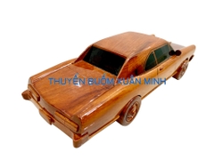 Mô Hình Xe Ô Tô Gỗ PONTIAC GTO 1966 Trang Trí | Gỗ Căm Xe