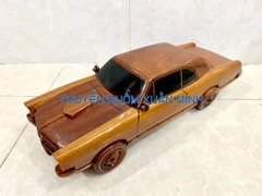 Mô Hình Xe Ô Tô Gỗ PONTIAC GTO 1966 Trang Trí | Gỗ Căm Xe