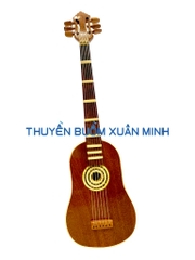 Mô Hình Nhạc Cụ Gỗ Cây Đàn Guitar Classic - Gỗ Căm Xe