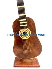 Mô Hình Nhạc Cụ Gỗ Cây Đàn Guitar Classic - Gỗ Căm Xe