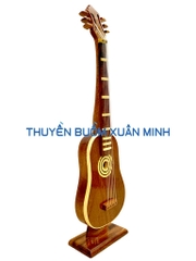 Mô Hình Nhạc Cụ Gỗ Cây Đàn Guitar Classic - Gỗ Căm Xe