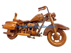 Mô Hình Xe Moto HARLEY DAVIDSON Loại Đẹp - Gỗ Căm Xe